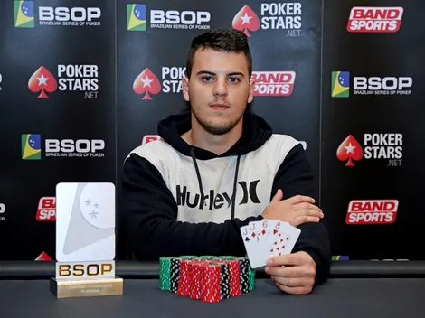 Bruno Gazotto segue líder no ranking de Pot Limit Omaha do BSOP