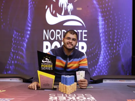 Aryan Ouriques supera mal-estar e conquista título do High Roller do NPS Natal