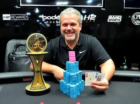 High Roller do H2 Club distribui mais de 95 mil em prêmios e tem Marcelo Fuschini como campeão