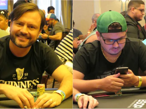 Jogador aumenta vantagem no flop, mas cai em river maldoso no Dia 1B do BSOP Iguazu