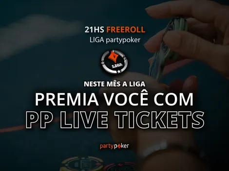 LIGA partypoker de março tem início nesta quinta; veja como participar