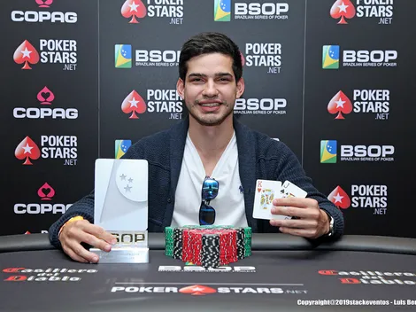 Roberto Nunez crava 1-Day High Roller do BSOP São Paulo e conquista primeiro título live da carreira