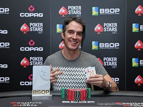 Após maratona, Eduardo De La Rocque vence No-Breaks do BSOP São Paulo