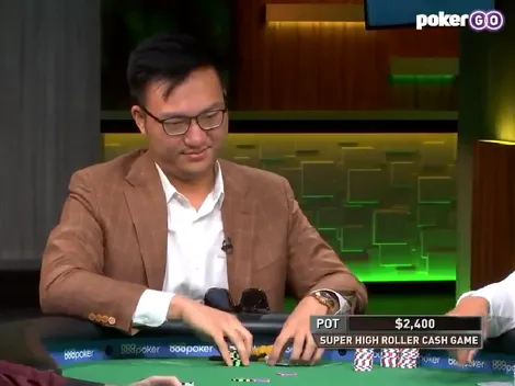 Jogador folda second nuts sem titubear em cash game high stakes; relembre