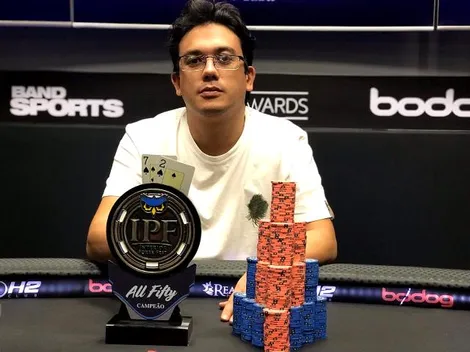 Interior Poker Fest: Após acordo em 3-handed, Roberto Iwamoto fica com o título do All Fifty 15K