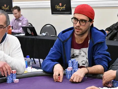 Mateus Lessa está entre os 12 finalistas no WSOP Circuit Bicycle Casino