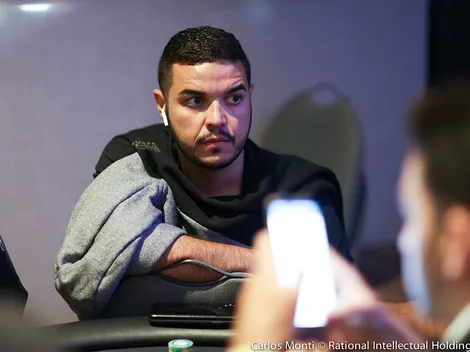 Pablo Menezes é o chip leader no Dia Final do Pot-Limit Omaha Hi-Lo do BSOP Winter Millions