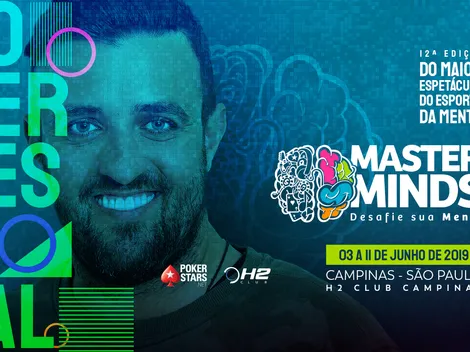 MasterMinds, o maior espetáculo do esporte da mente, lança a sua 12ª edição