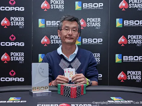 Ricardo Nakamura é campeão do Superflop do BSOP Salvador na estreia do torneio