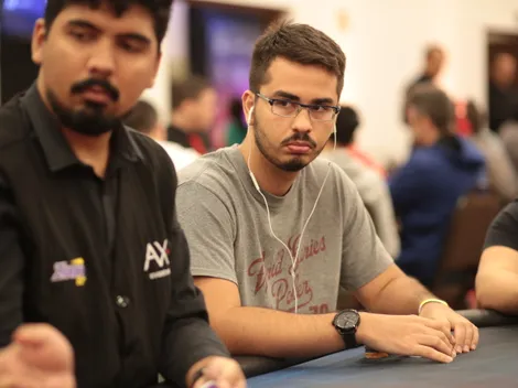 Ivan Limeira acerta call em board complicado na reta final do Evento #27-High do WCOOP