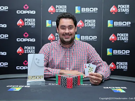 Estreando na modalidade, Douglas Alves vence o Short Deck do BSOP Rio Quente