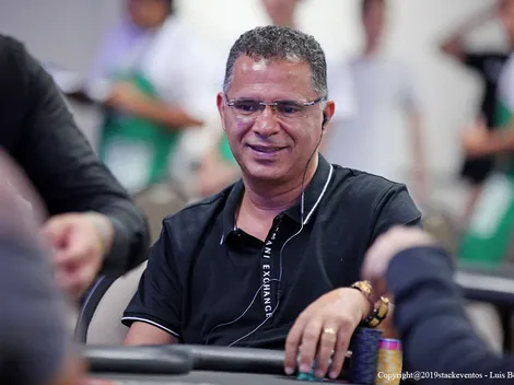 Roberly Felício acerta um out no Main Event do BSOP Rio Quente