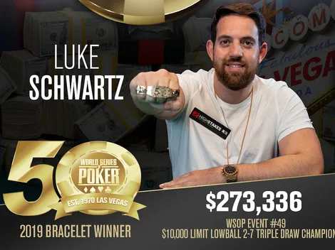 Luke Schwartz desbanca craques no Dia Final e vence Evento #49 da WSOP