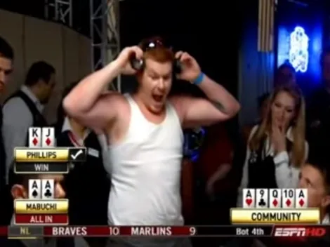 Absurdo! Jogador sofre repetição de mão histórica da WSOP; confira