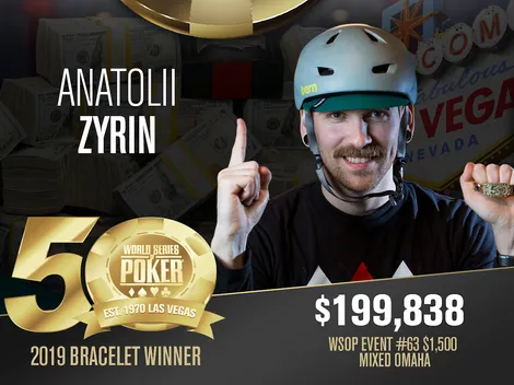 Anatolii Zyrin vence Evento #63 da WSOP após vice-campeonato amargo