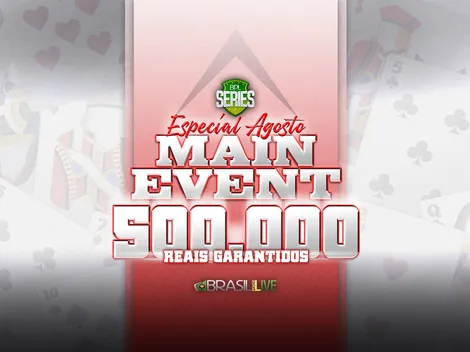 Brasil Poker Live divulga datas da BPL Series Especial de Agosto com R$ 500 mil garantidos