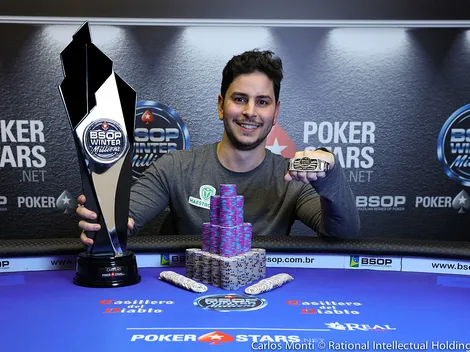 Lucas Santana é campeão do Main Event do BSOP Winter Millions após ganhar vaga em satélite