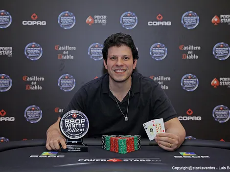 Caio Mansur desbanca qualificado field e vence 6-handed do BSOP Winter Millions: “especial pelo nível”