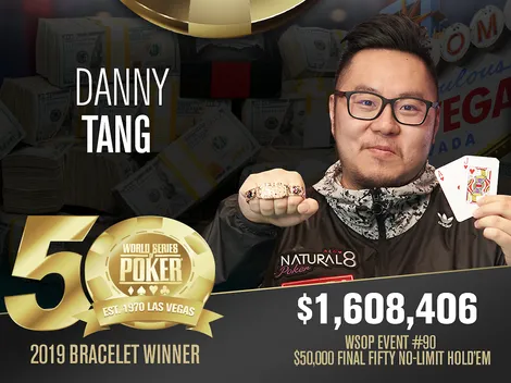 Em Dia Final avassalador, Danny Tang vence o Final Fifty da WSOP