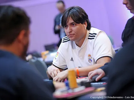 Fernando Araújo lidera os 99 classificados no Dia 1A do Main Event do BSOP Brasília