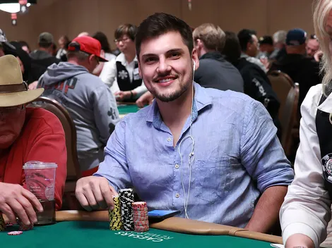 Thiago Grigoletti vai ao pódio do WSOP Side Event US$ 500 Fifty Stack