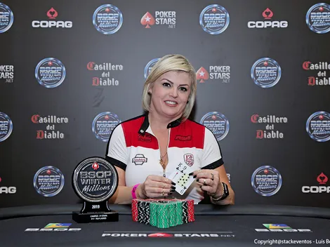 Kelly Manze é campeã do Ladies do BSOP Winter Millions após vencer o CBPE