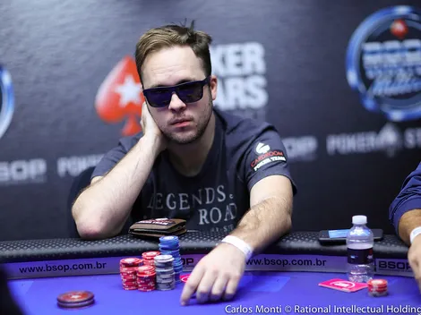 Luan Felipe faz mesa final no US$ 530 Bounty Builder High Roller do PokerStars