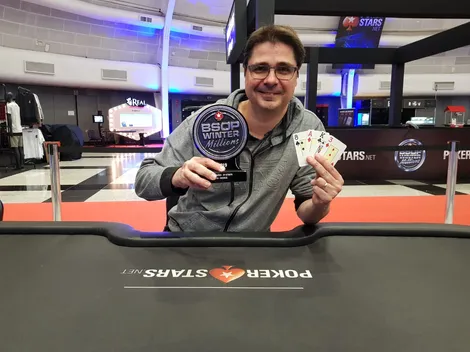 Alexandre Fracari vence HORSE do BSOP Winter Millions após ficar com apenas dois blinds