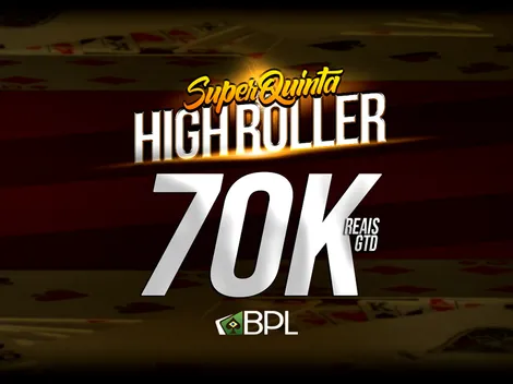 Brasil Poker Live realiza Super Quinta com R$ 70 mil garantidos