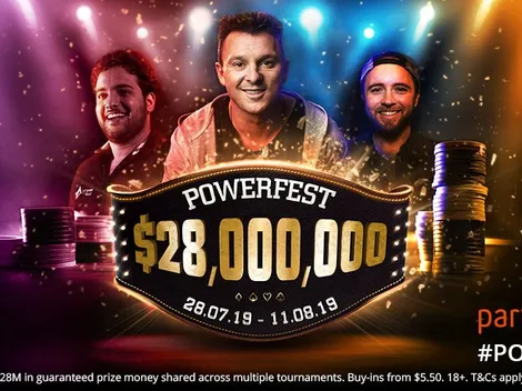 Satellite Week da Powerfest começa com Mega Freeroll de $10K neste domingo no partypoker