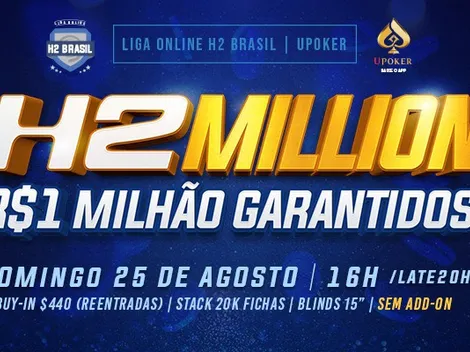 H2 Million tem satélites com 25 vagas garantidas por dia na Liga Online H2 Brasil