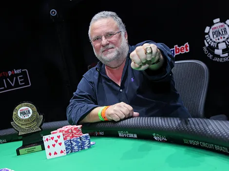 Roberto Garcia bate Marcelo Mesqueu no HU para vencer Seniors da WSOP Brazil: "significa muito"