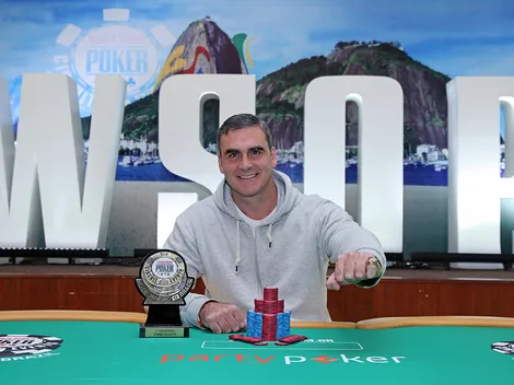 Juan Rodriguez Cattaneo vence Turbo Bounty em segundo anel uruguaio na WSOP Brazil