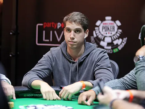 Tá na Mão: João Pedro Passamani blefa com overbet no Main Event da WSOP Brazil