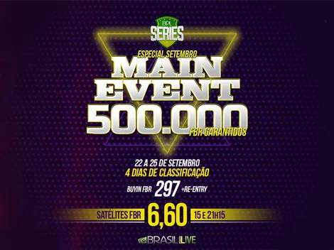 BPL Series Especial de Setembro terá R$ 650 mil garantidos no Brasil Poker Live