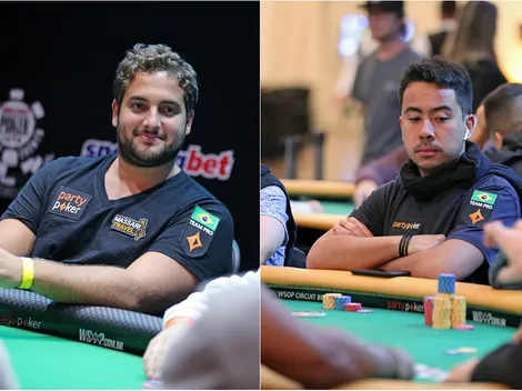 João Simão e Renato Nomura aproveitaram novidade online no Main Event da WSOP Brazil