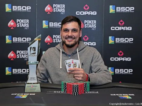 Thiago Grigoletti crava High Roller do BSOP Gramado e confirma domínio gaúcho na etapa