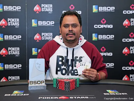 Aberivaldo Leite vence PLO Dealers Choice do BSOP Gramado e conquista bicampeonato na etapa