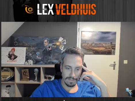 Com KK, Lex Veldhuis perde para todos os adversários em all in quádruplo