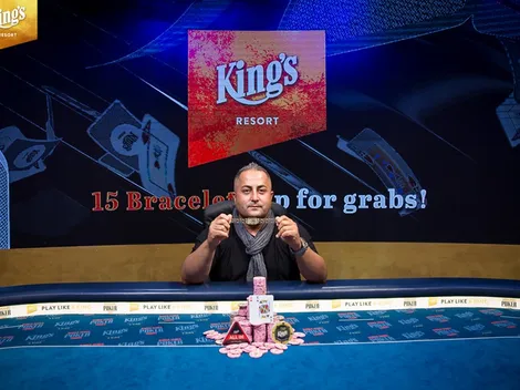 Estreando na modalidade, Siamak Tooran vence Evento #6 da WSOP Europa