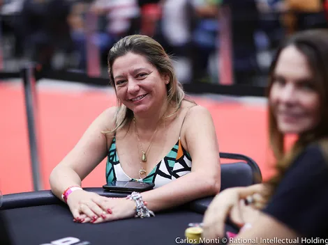 Buscando o bicampeonato, Carla Siqueira lidera classificadas para o Dia Final do Ladies Event do BSOP Millions