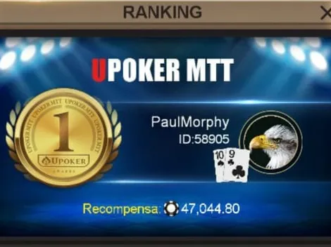 “PaulMorphy” crava R$ 150 mil garantidos da Liga Online H2 Brasil