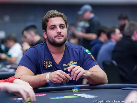 João Simão avança entre os líderes no Dia 1A do Main Event do partypoker MILLIONS Reino Unido