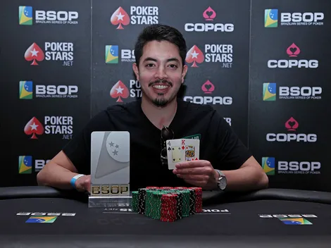 Edson Tsutsumi lidera classificados para o Dia Final do Main Event do BSOP Online