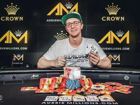 Kahle Burns vence o A$ 100.000 Challenge do Aussie Millions e mantém sequência incrível