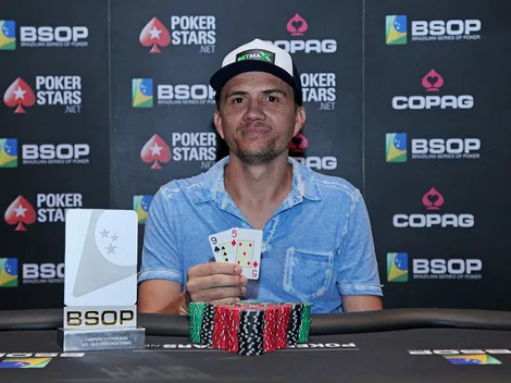 Em torneio marcado pela emoção, Trajano Alves é campeão do Turbo DeepStack do BSOP Brasília