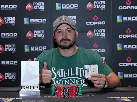 Após cair no Main Event, Bruno Cardozo vence Turbo SuperStack do BSOP Brasília