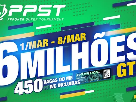 PPST terá R$ 6 milhões garantidos e unirá maiores ligas do PPPoker; confira