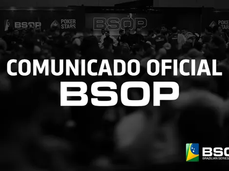 BSOP divulga comunicado com detalhes sobre o adiamento da etapa de São Paulo