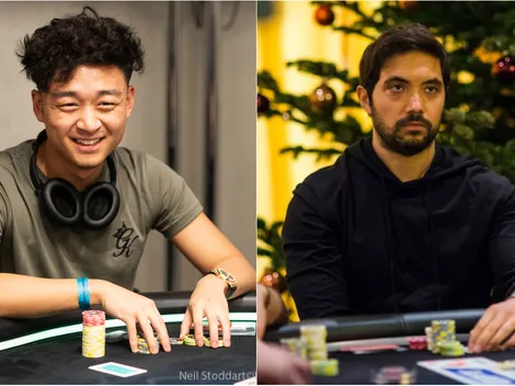 Michael Zhang e Timothy Adams se envolvem em grande cooler na mesa final da High Roller Series